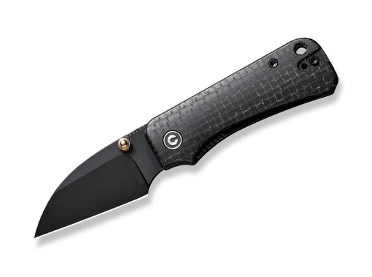 Briceag Baby Banter Wharncliffe Micarta All Black CIVIVI- Lama Wharncliffe, Maner Micarta Negru