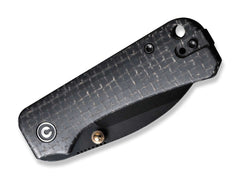 Briceag Baby Banter Wharncliffe Micarta All Black CIVIVI- Lama Wharncliffe, Maner Micarta Negru