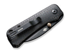 Briceag Baby Banter Wharncliffe Micarta All Black CIVIVI- Lama Wharncliffe, Maner Micarta Negru