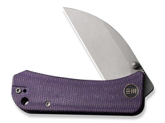 Briceag Banter Wharncliffe Canvas Micarta Purple WE Knife- EDC, Fiabil
