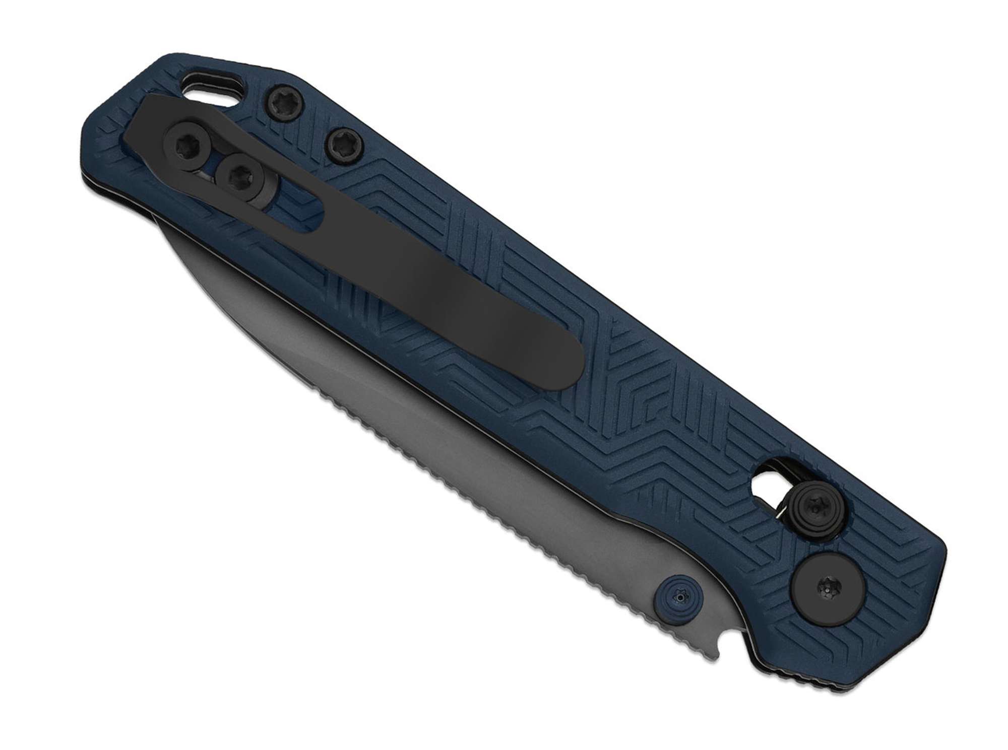 Briceag Begleiter 2.9 S35VN Blue & Black Aluminum DLC Kizer- Blocare Clutch, EDC