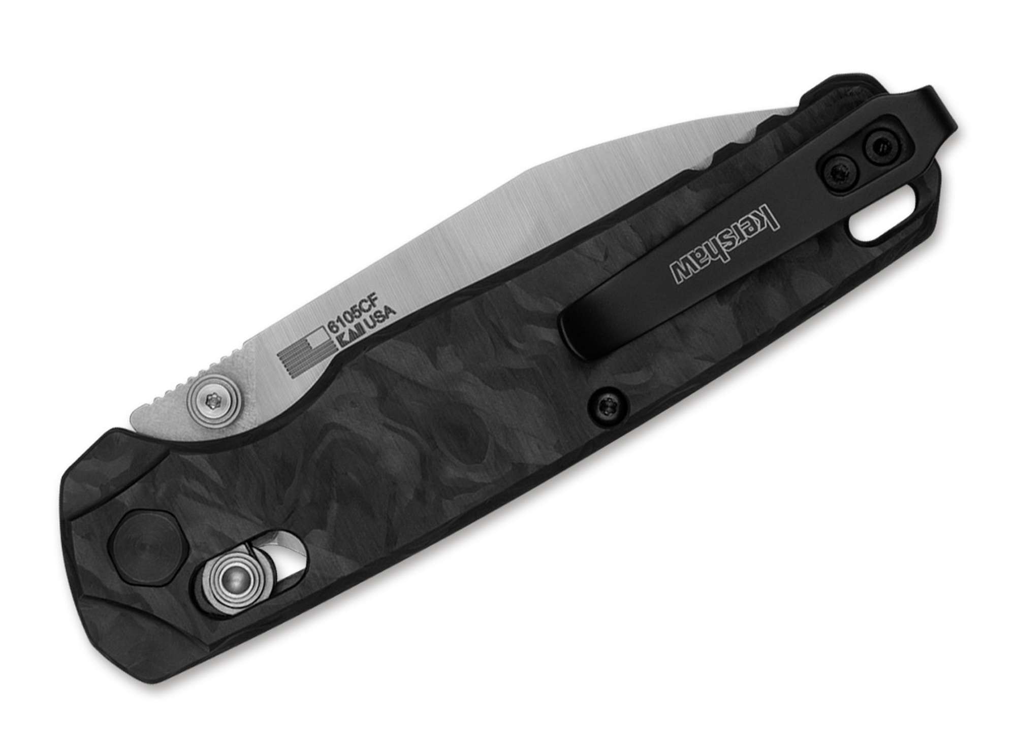 Briceag Bel Air Carbon Fiber Kershaw- Lama MagnaCut, Maner Fibra Carbon