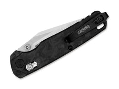 Briceag Bel Air Clip Point CF Kershaw- Lama MagnaCut, Maner Fibra Carbon