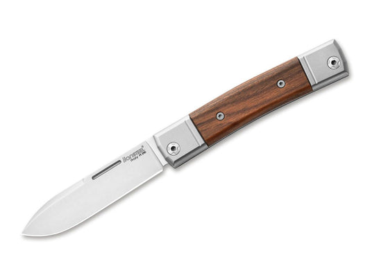 Briceag BestMan I Drop Santos LionSteel- Lama M390, Maner Lemn Santos