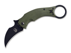 Briceag Black Bird Green Fox Knives- Design Ergonomic, Lama N690