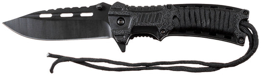 Briceag Blackrope Einhand Negru FoxOutdoor - Linerlock, Amnar Integrat