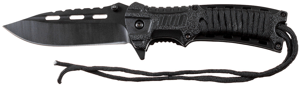 Briceag Blackrope Einhand Negru FoxOutdoor - Linerlock, Amnar Integrat