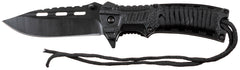 Briceag Blackrope Einhand Negru FoxOutdoor - Linerlock, Amnar Integrat