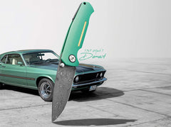 Briceag Böker 1969 Mach-1 Damast Heinr. Böker Baumwerk GmbH- Damasc, Mustang