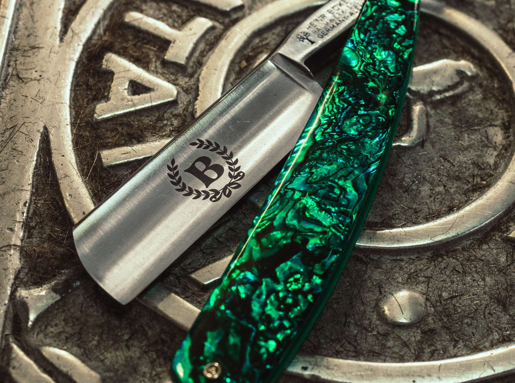 Briceag Böker Abalone Heinr. Böker Baumwerk GmbH- Lama Otel Carbon, Maner Abalone Premium