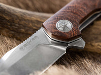 Briceag Böker Argentina Heroína Holz – Cuțit EDC Elegant, Premium și Fiabil
