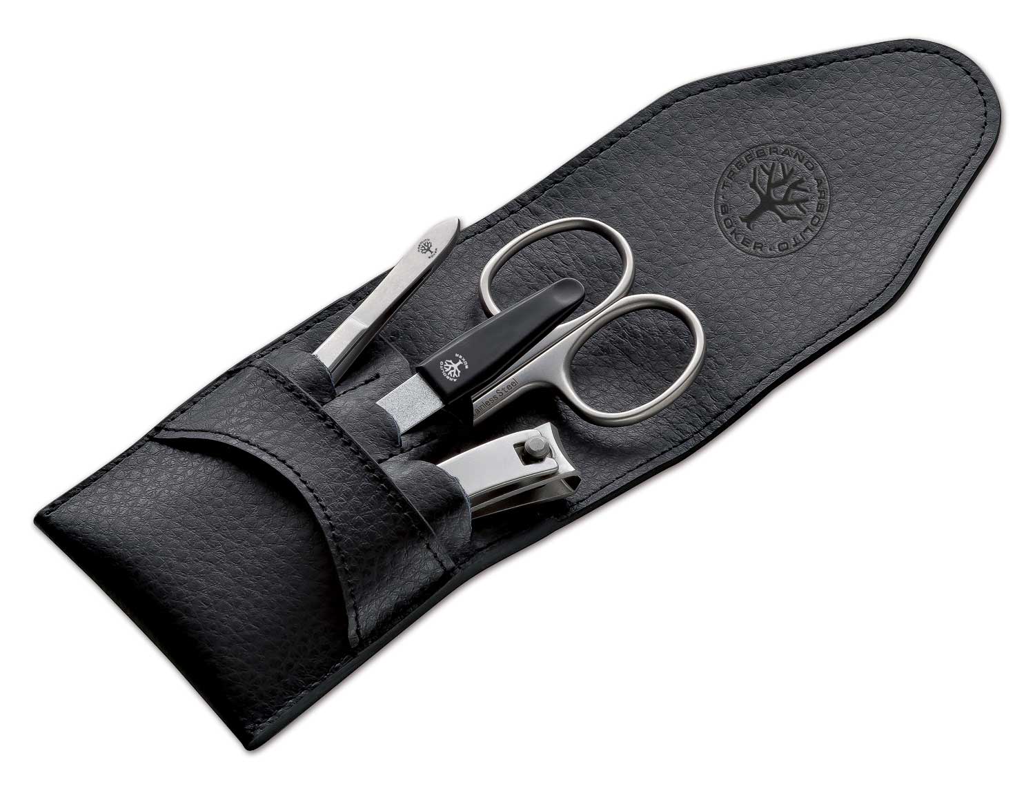 Briceag Böker Argentina Manicure Set Basic L BÖKER ARBOLITO S.A.- Piele premium, Instrumente inox