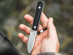 Briceag Böker BFF Packlite Black Richlite Böker- Design Minimalist, Lama MagnaCut