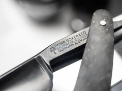 Briceag Böker Black Amboina- Lama Carbon Negru, Maner Lemn Amboina