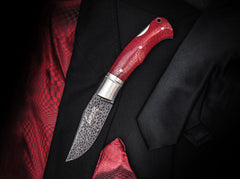 Briceag Böker Boxer Damast Heinr. Böker Baumwerk GmbH- Damasc, Micarta