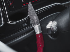 Briceag Böker Boxer Damast Heinr. Böker Baumwerk GmbH- Damasc, Micarta
