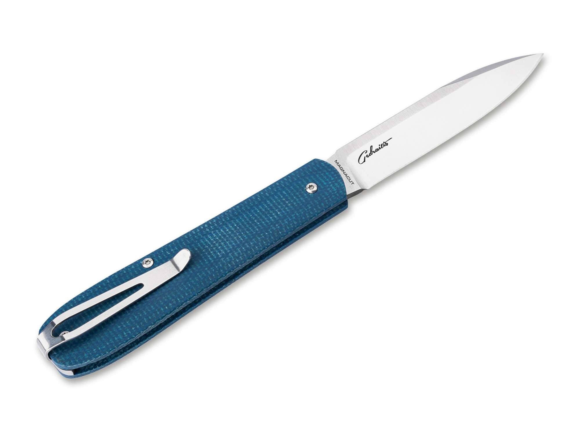 Briceag Böker Coffin Denim Micarta- Maner Micarta, Lama MagnaCut