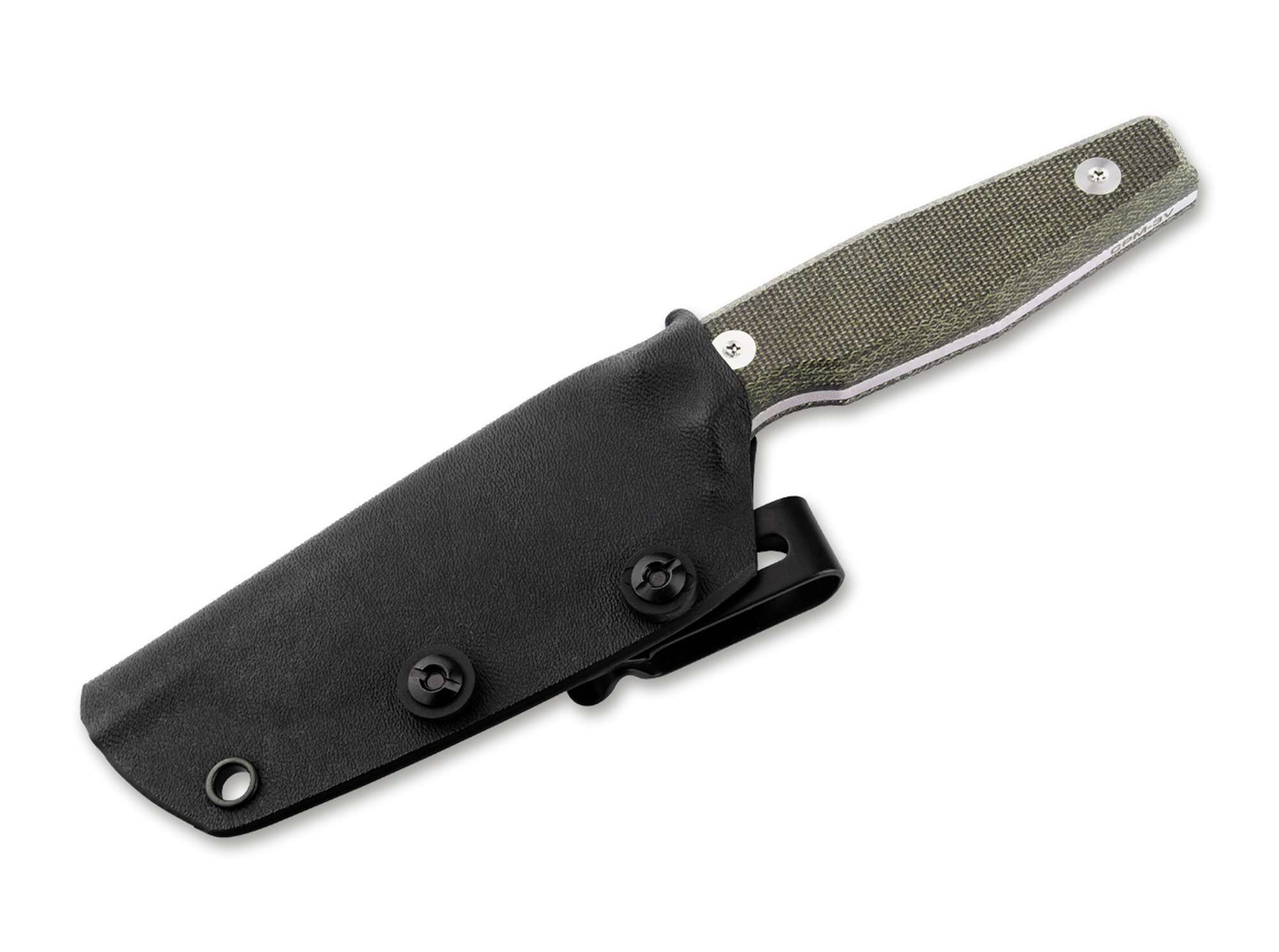 Briceag Böker Daily Knives AK4- Lama Otel CPM-3V, Maner Micarta