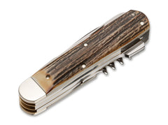 Briceag Böker Hunters Knife Quadro CPM Heinr. Böker Baumwerk GmbH- Maner Stag, Lama CPM