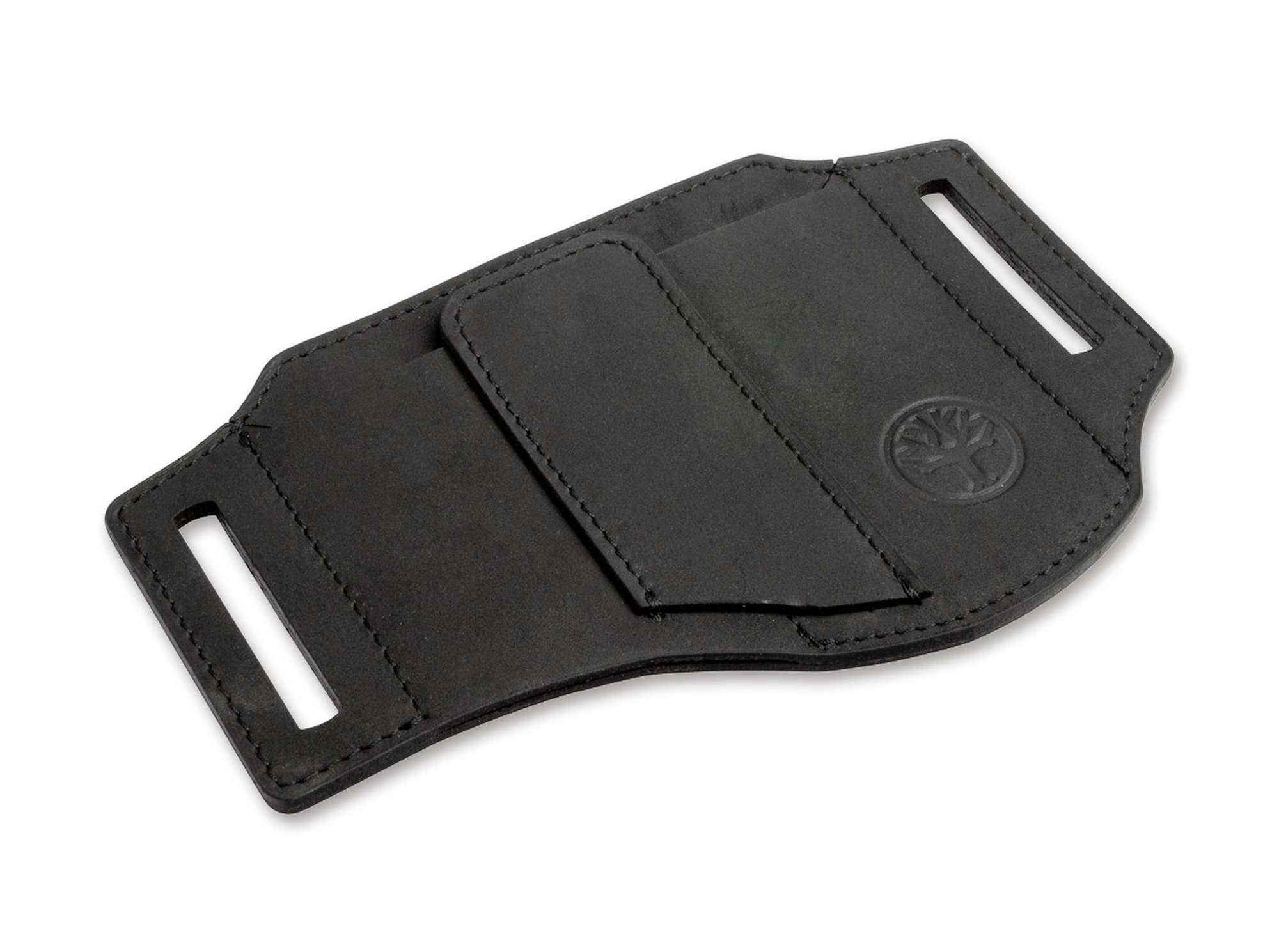 Briceag Böker Leather Holster ED-Three Black Böker- Piele Nubuc, Capacitate 3 Obiecte