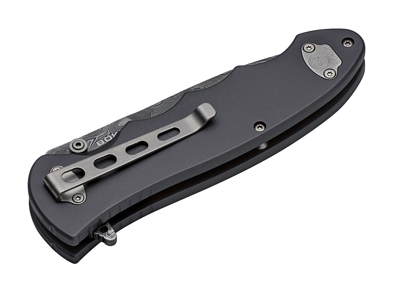 Briceag Böker Leopard-Damast III Collection Böker- Lamă Damasc, Ediție Colecție