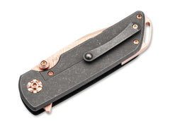 Briceag Böker M4 Sherman Damast Rose Gold- Lama Damasc, Editie Limitata