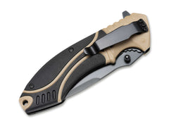 Briceag Böker Plus Advance Desert Pro – Cuțit Tactic EDC D2 pentru Outdoor