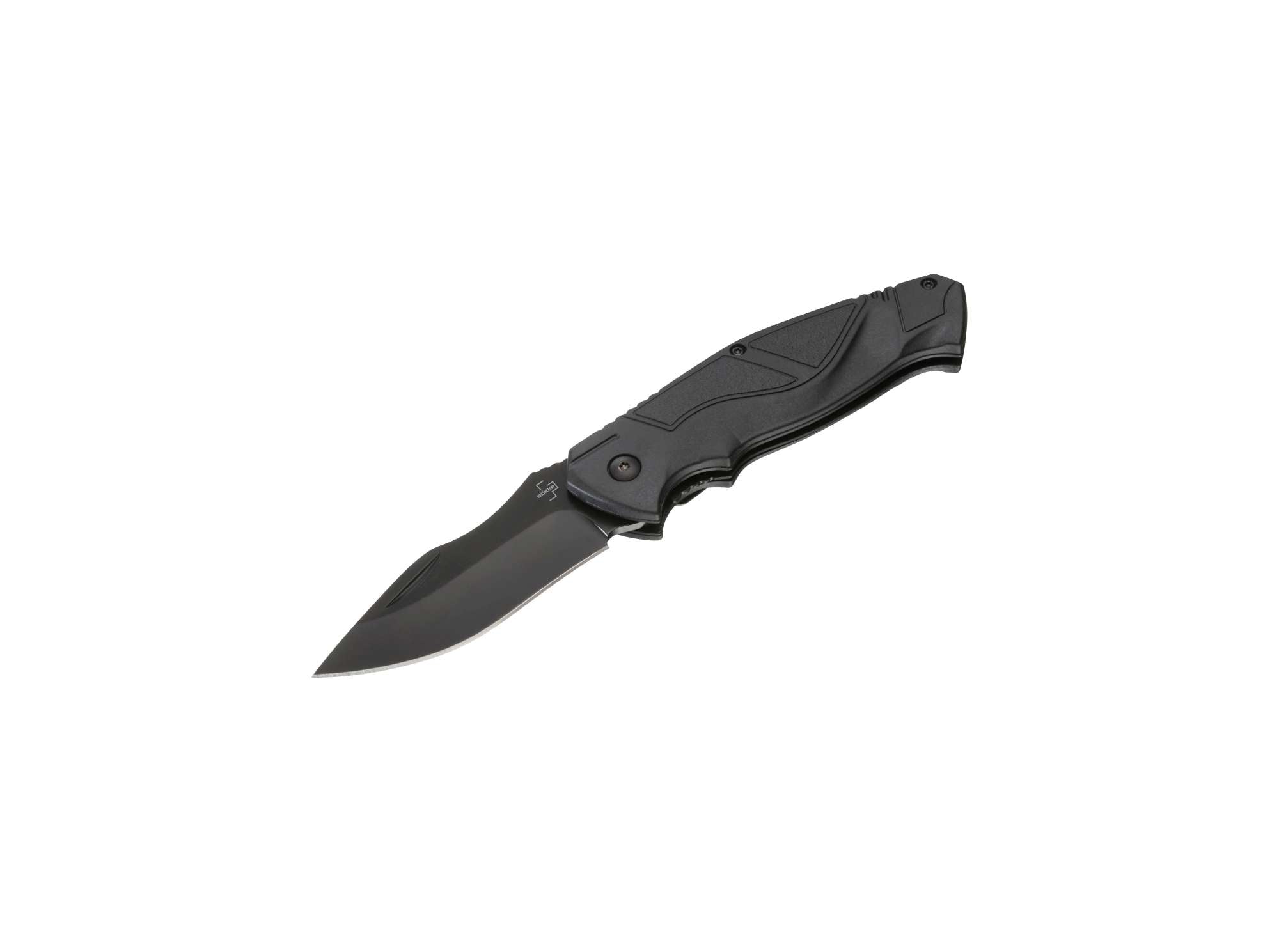 Briceag Böker Plus All Black Pro 42 – Cuțit Tactic EDC D2 Discret și Fiabil