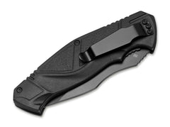 Briceag Böker Plus All Black Pro 42 – Cuțit Tactic EDC D2 Discret și Fiabil