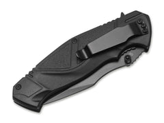 Briceag Böker Plus All Black Pro – Cuțit Tactic EDC D2 Discret și Fiabil