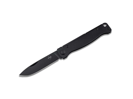 Briceag Böker Plus Atlas All Black Böker- Negru Complet, Slipjoint