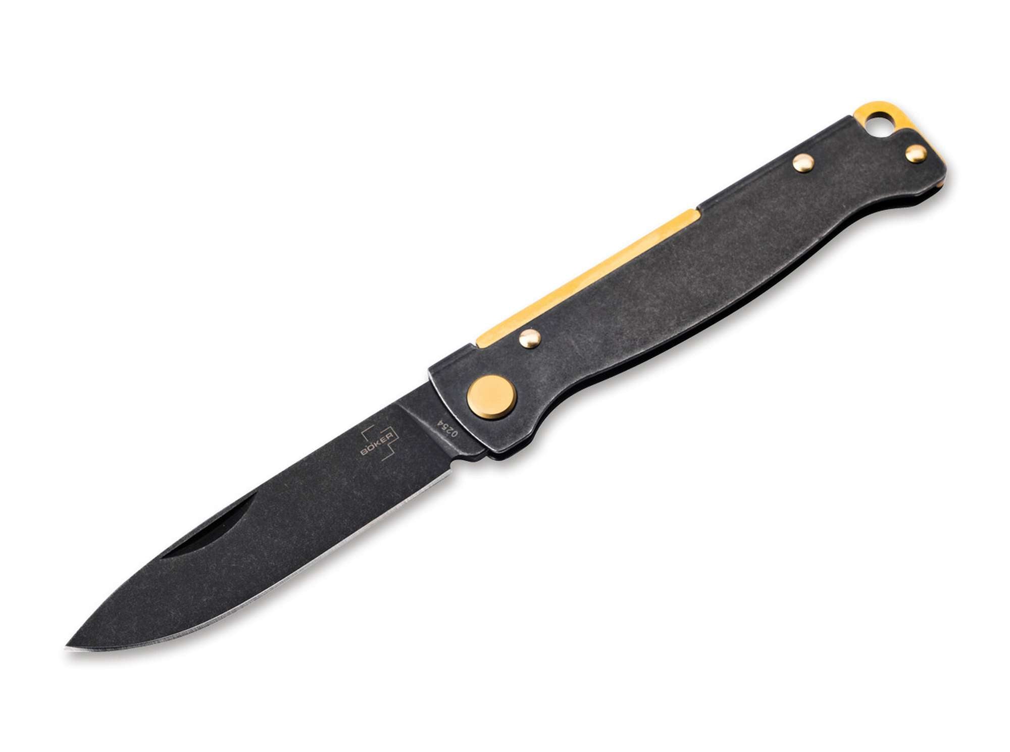 Briceag Böker Plus Atlas Black Stonewash Brass Böker- Blackwash, Alama