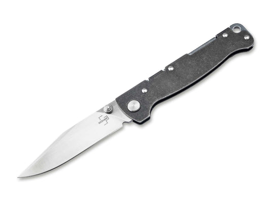 Briceag Böker Plus Atlas Clippoint TS Böker- Lamă D2, Utilizare EDC