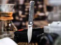 Briceag Böker Plus Atlas Clippoint TS Böker- Lamă D2, Utilizare EDC