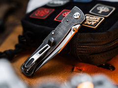 Briceag Böker Plus Atlas Clippoint TS Böker- Lamă D2, Utilizare EDC