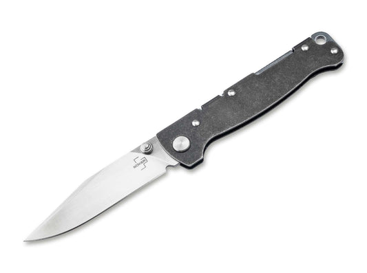 Briceag Böker Plus Atlas Clippoint TS Böker- Lamă D2, Utilizare EDC