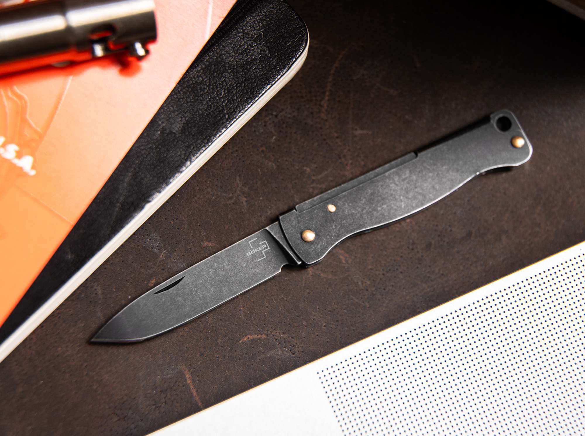 Briceag Böker Plus Atlas Mini Dark Heinr. Böker Baumwerk GmbH- Mini, EDC