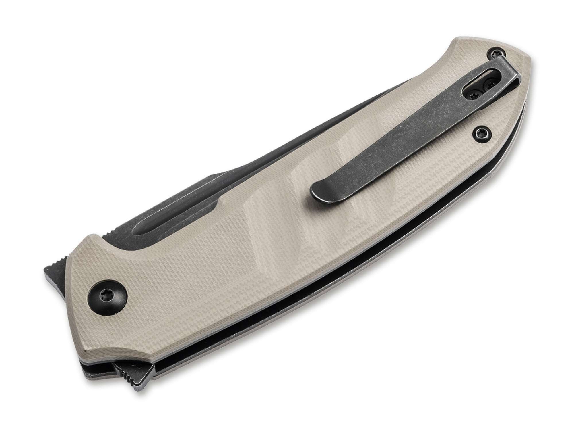 Briceag Böker Plus Barchan Böker- Lama 440B Stonewash, Maner G10 Ergonomic