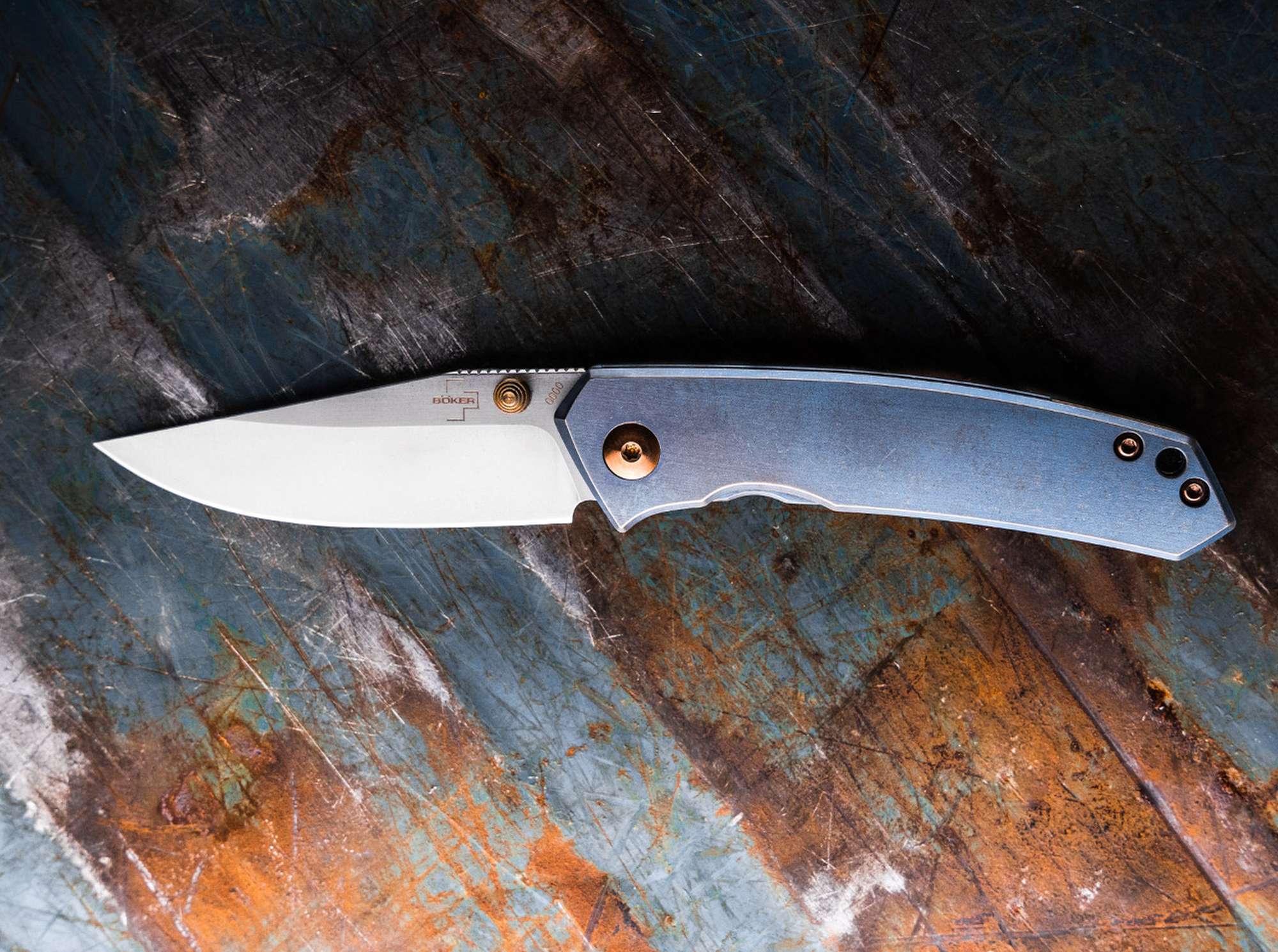 Briceag Böker Plus Canoe Heinr. Böker Baumwerk GmbH- Lama CPM-S-35VN, Maner Titan