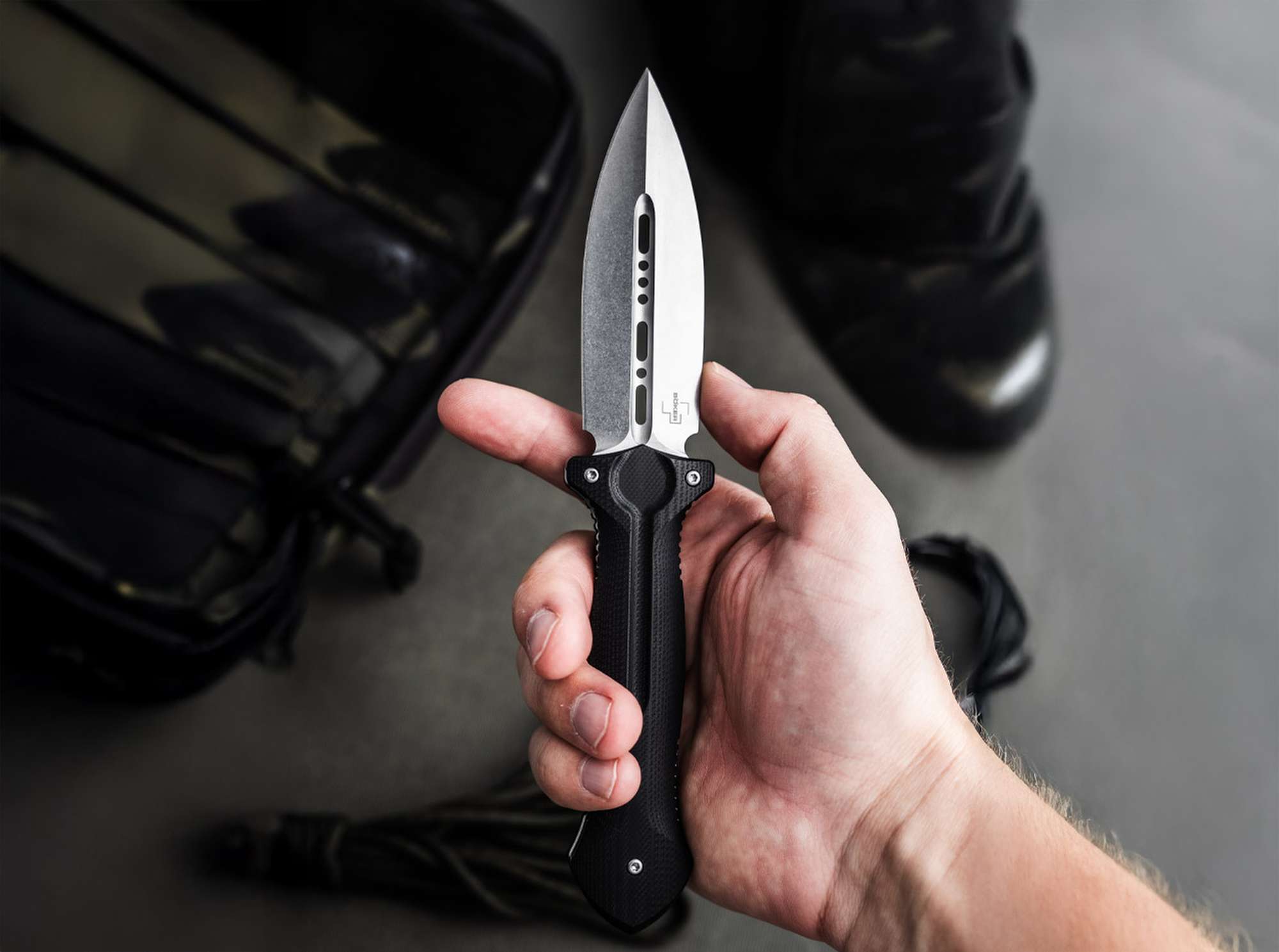 Briceag Böker Plus Cheus Heinr. Böker Baumwerk GmbH- Design Tactic, Lama VG-10