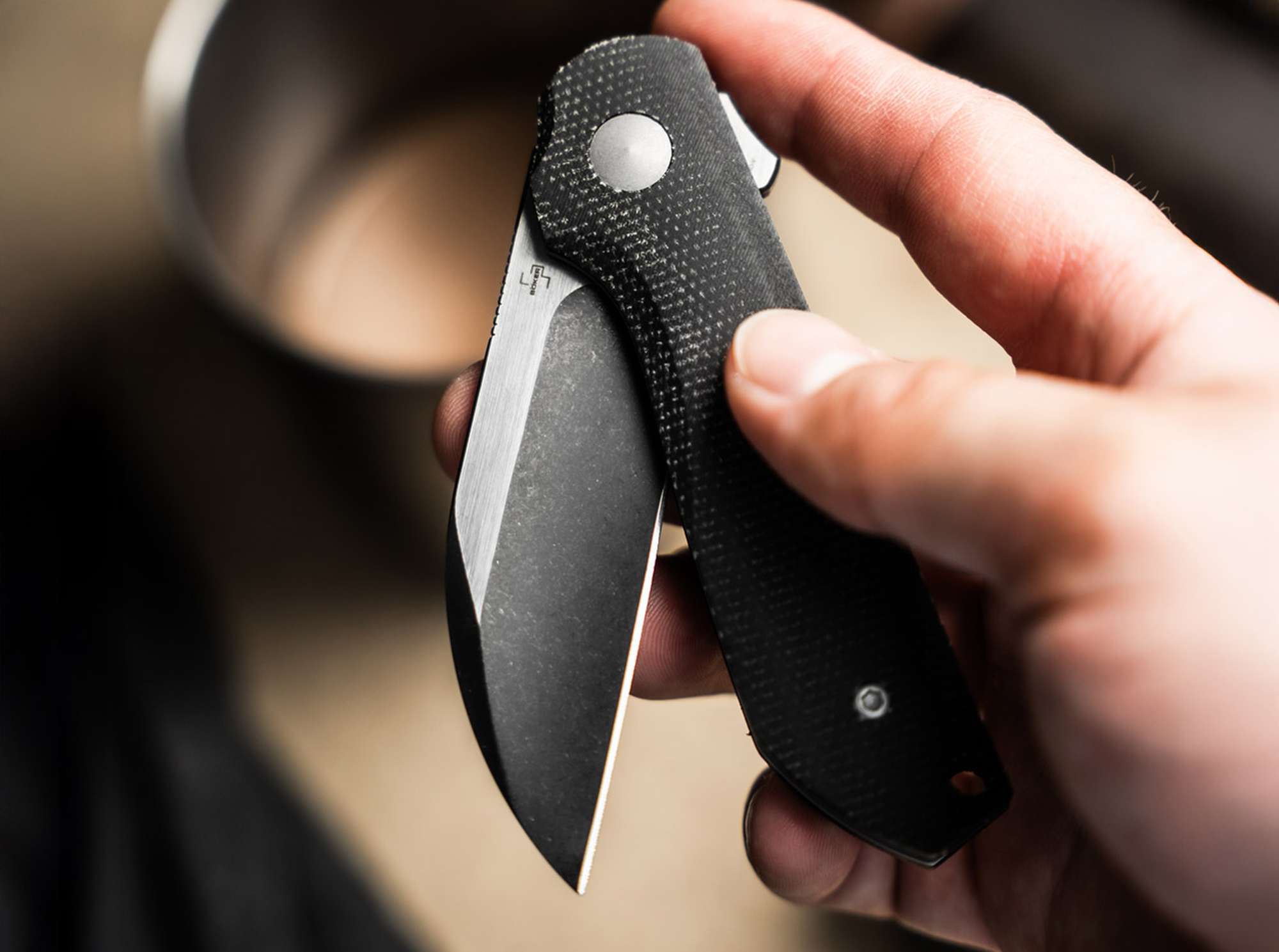 Briceag Böker Plus Corvus Heinr. Böker Baumwerk GmbH- Lama Nitro-V, Maner Micarta
