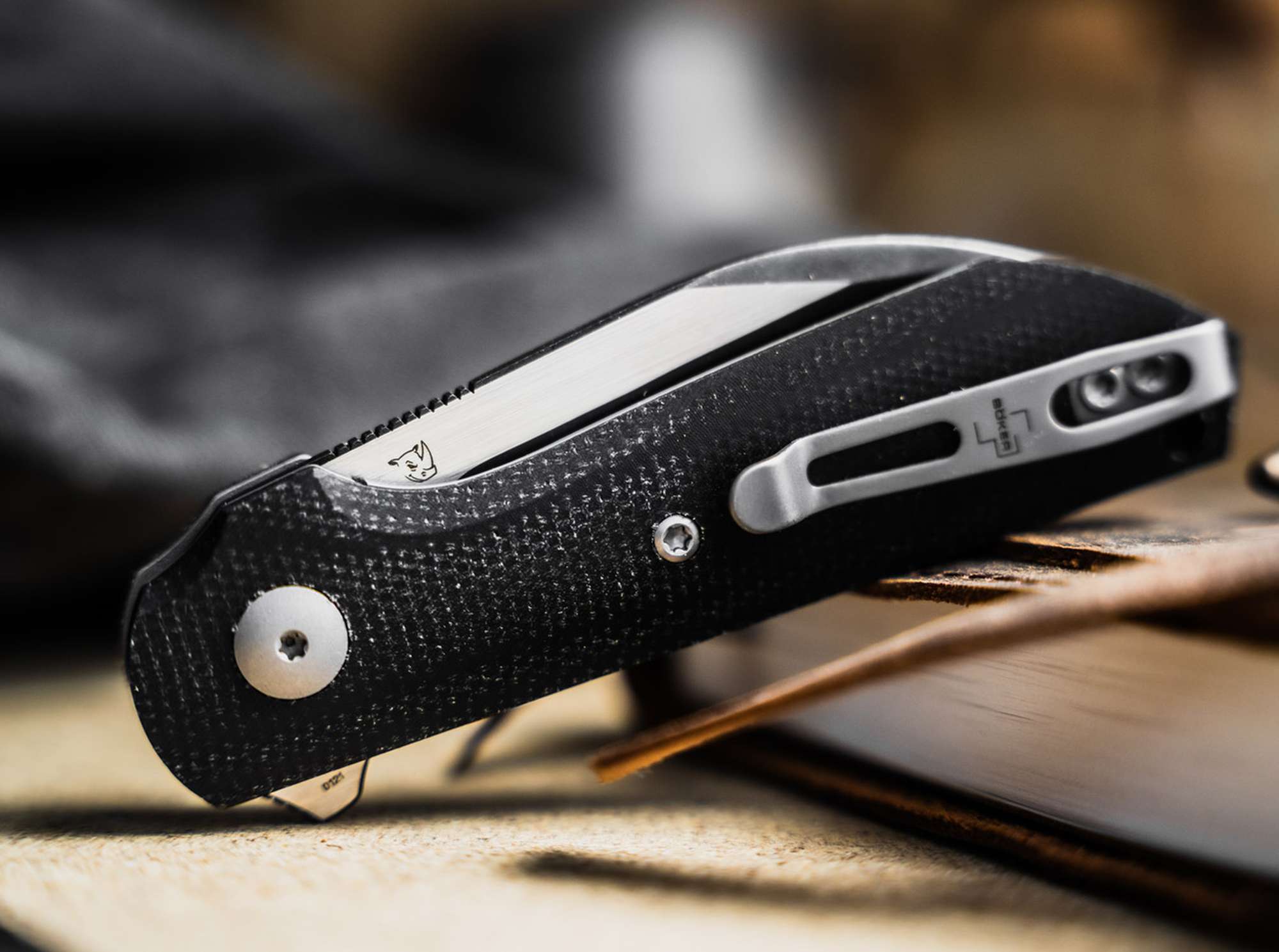 Briceag Böker Plus Corvus Heinr. Böker Baumwerk GmbH- Lama Nitro-V, Maner Micarta