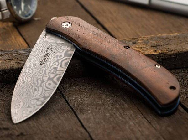 Briceag Boker Plus Exskelibur I Cocobolo Damast