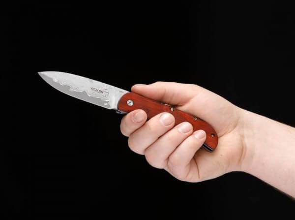 Briceag Boker Plus Exskelibur I Cocobolo Damast