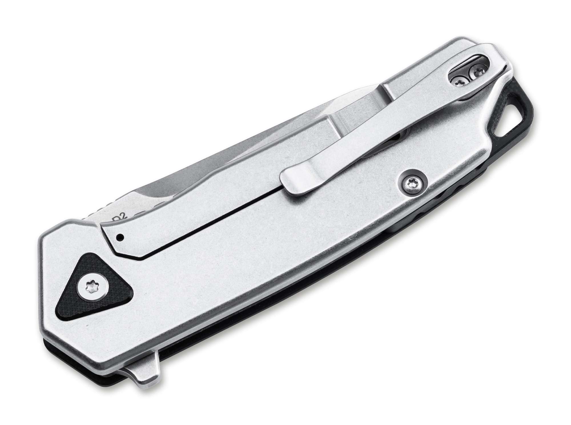 Briceag Böker Plus Gemtek Black G10 – Cuțit EDC Tactic D2 by Hydra Design