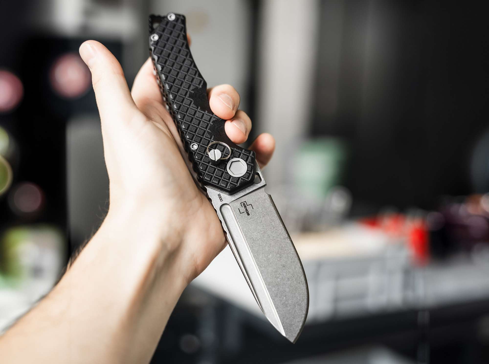 Briceag Böker Plus Hermod Folder – Cuțit EDC Heavy-Duty, Masiv și Extrem de Robust