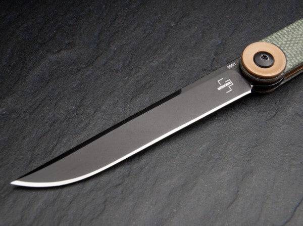 Briceag Boker Plus Kaizen Green Canvas Micarta