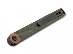 Briceag Boker Plus Kaizen Green Canvas Micarta
