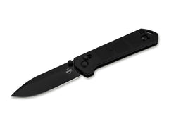 Briceag Böker Plus Kihon DC All Black Böker- Lamă D2 Black, Blocare Crossbar