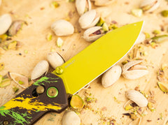 Briceag Böker Plus Kihon Dubai Chocolate Heinr. Böker Baumwerk GmbH- Lamă D2, Blocaj Crossbar